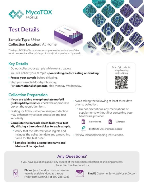 Urine Test of Mycotoxins - Image 3